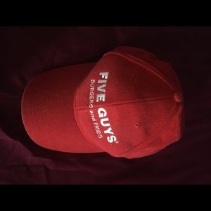 Five Guys red hat